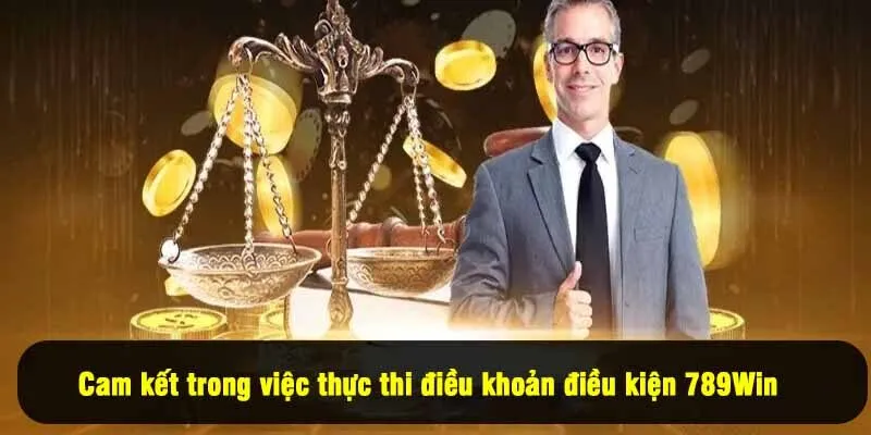 Cam kết trong việc thực thi điều khoản điều kiện 789Win